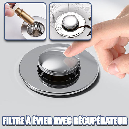 Efficace, Pratique, Anti-Colmatage | filtre de drainage a evier™ l'art culinaire 369